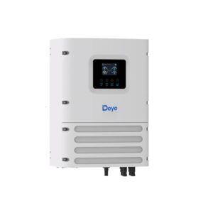 Front view of Deye 6kW Off Grid Inverter with display screen and control buttons clearly visible